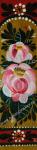Bookmark Flowers in Volkhov Style Pattern 2