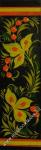 Bookmark Khokhloma. Pattern 9